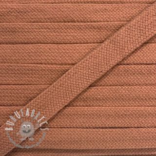 Cordino di cotone piatto 13 mm salmon