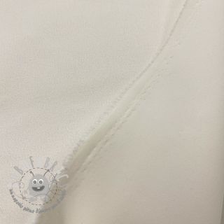 Tessuto scamosciato stretch ecru