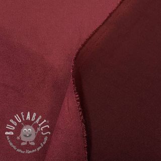 Tessuto scamosciato stretch bordeaux