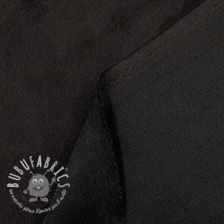 Tessuto scamosciato stretch black