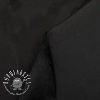 Tessuto scamosciato stretch black