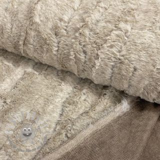 Pelliccia sintetica Lara beige
