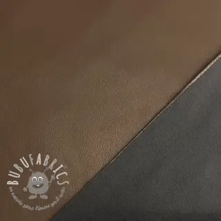 Ecopelle per abbigliamento taupe
