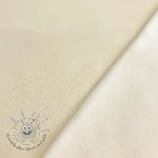 Ecopelle per abbigliamento ecru