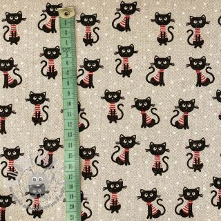 Tessuto decorativo Linenlook Sweet cats