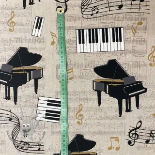 Tessuto decorativo Linenlook duet