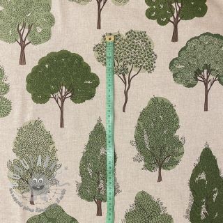 Tessuto decorativo Linenlook Forest trees