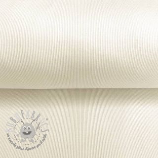 Costina elastica RIB ecru ORGANIC