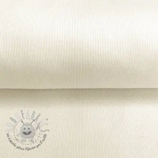 Costina elastica RIB ecru ORGANIC