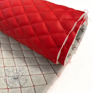 Ecopelle MATELASSE rouge