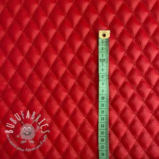 Ecopelle MATELASSE rouge