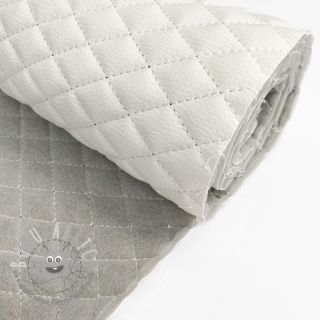 Ecopelle MATELASSE  blanc