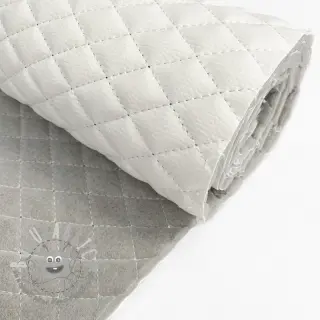 Ecopelle MATELASSE  blanc
