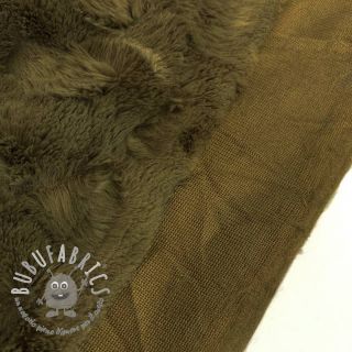 Pelliccia sintetica dark green