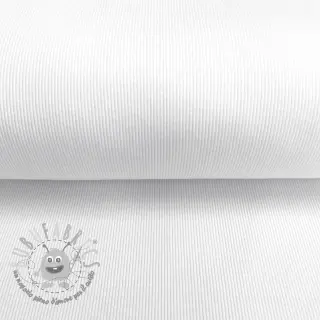 Costina elastica RIB blanc ORGANIC