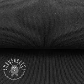 Costina elastica RIB noire ORGANIC