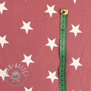 Tessuto di cotone Stars blush