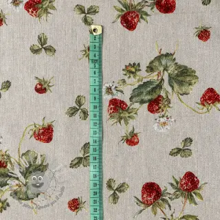 Tessuto decorativo Linenlook Wild strawberries