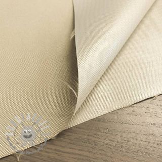 Tessuto antipioggia con trattamento idrofobo beige