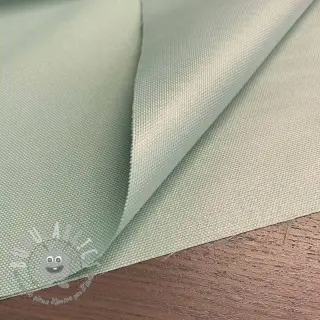 Tessuto antipioggia con trattamento idrofobo mint