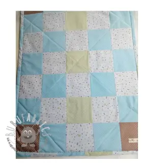 Tessuto di cotone Petit dots taupe