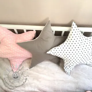 Tessuto di cotone Petit stars light rose