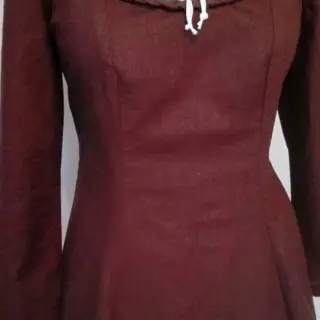 Lino prelavato dark brown