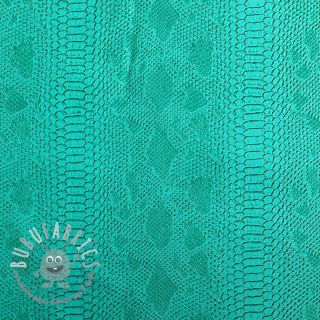 Ecopelle COBRA turquoise