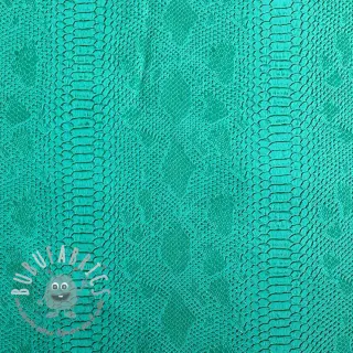 Ecopelle COBRA turquoise