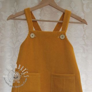 Velluto a coste yellow