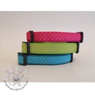 Tessuto di cotone Petit dots turqouise