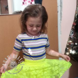 Filo di poliestere Amann Belfil-S 120 neon yellow