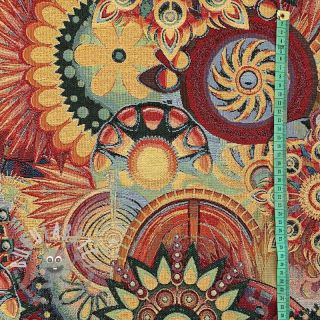Tessuto decorativo GOBELIN Artistic mandala