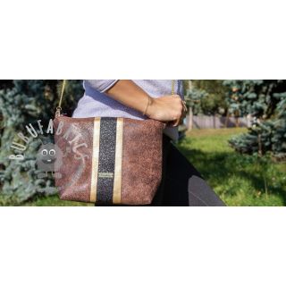 Ecopelle per abbigliamento SAFARI chocolat