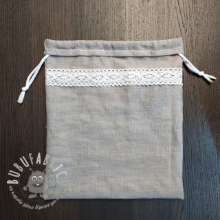 Lino prelavato grey