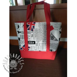Tessuto CANVAS red