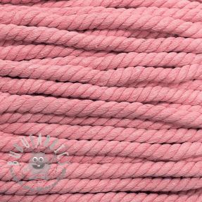 Cordino di cotone ritorto 12 mm pink