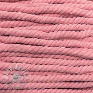 Cordino di cotone ritorto 12 mm pink