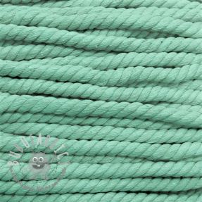Cordino di cotone ritorto 12 mm mint