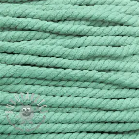 Cordino di cotone ritorto 12 mm mint