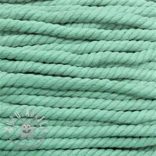 Cordino di cotone ritorto 12 mm mint
