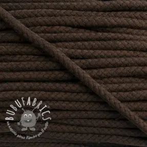 Cordino di cotone 8 mm dark mocha