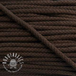 Cordino di cotone 8 mm dark mocha