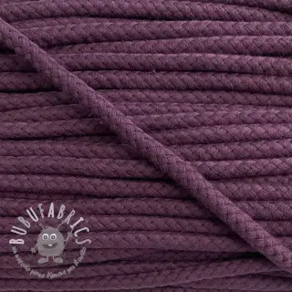 Cordino di cotone 8 mm violet