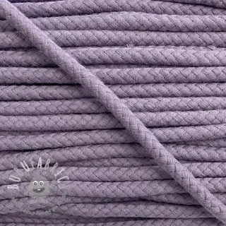 Cordino di cotone 8 mm lavender