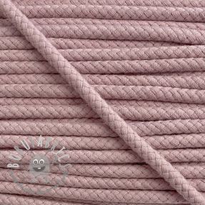 Cordino di cotone 8 mm washed pink