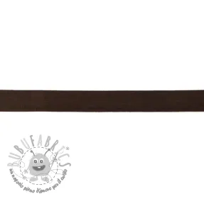 Nastro per bordatura in jersey dark mocha