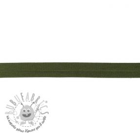 Nastro per bordatura in jersey camo green