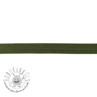 Nastro per bordatura in jersey camo green