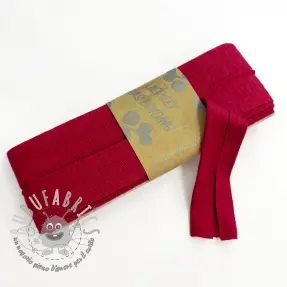Elastico per bordatura in viscosa - 3 m ruby